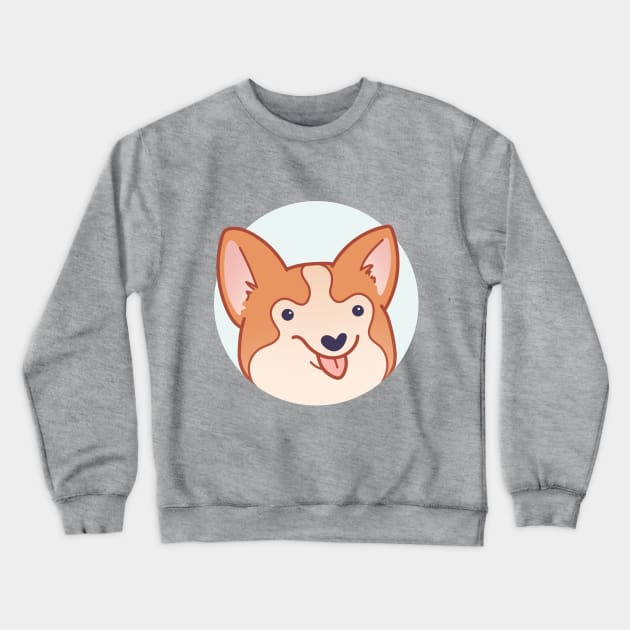 Corgo Crewneck Sweatshirt by Abbilaura